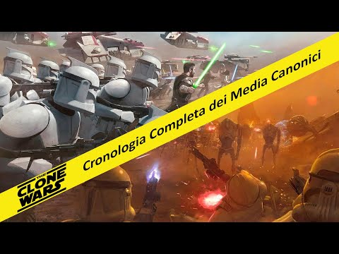 The Clone Wars, Cronologia Completa dei Media Canonici - Star Wars Tales