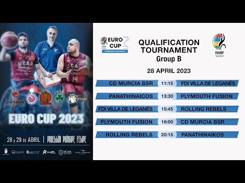 TORNEO CLASIFICATORIO EUROCUP 2023 | GRUPO B | VIERNES