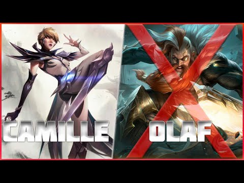 CAMILLE VS OLAF Como GANHAR essa MATCHUP???