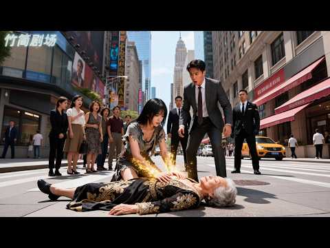 首富老太突發心梗倒地身亡，豈料路過的鄉下女孩一掌竟讓她起死回生！原來女孩竟是剛下山的神醫，豪擲千億求她回家繼承家業，從此逆襲人生！#渡劫小神医