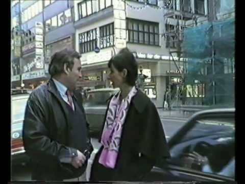 Einkauf 1987 in der Saarbrücker Bahnhofstraße.Heute die Umgebaute Fußgängerzone