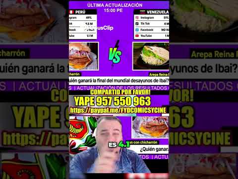 Perú vs Venezuela ¿Bots en la batalla digital ¡ALERTA! #peru #ibai #mundialdedesayunos