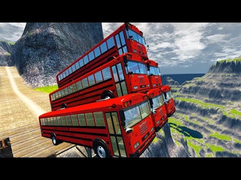 Leap Of Death Car Jumps & Falls  BeamNG drive