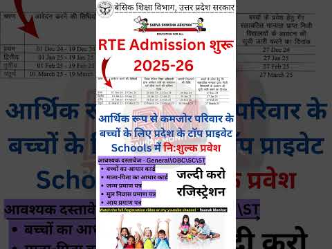 RTE Admission Rejection Avoidance: Common Form Filling Mistakes