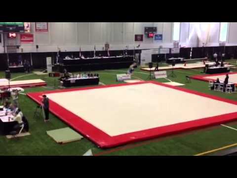 Callum at 2015 Canadian national gymnastics championships