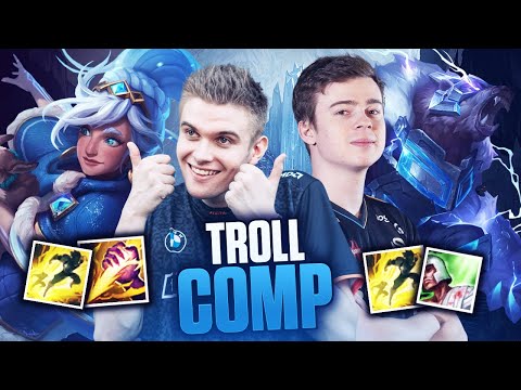 CHAP ET IMSOFRESH DÉCIDENT DE TROLL EN BOTLANE, JE JOUE TALIYAH JUNGLE | Flex gang ft Alde, Chap...