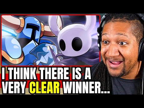 Freshy Kanal - Hollow Knight vs Shovel Knight | Reaction!