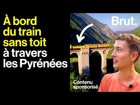 Voyage insolite à bord du train jaune, un train unique en France