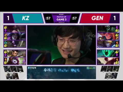 KZ vs GEN KING-ZONE DragonX vs Gen.G Generation| Week 3 Day 5 | Game 3 FULL | LCK Spring Split 2019