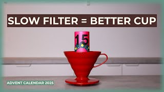 Day 15: V60 Brewing a Natural Pacamara from El Salvador (Morgon) | Advent Calendar 2025