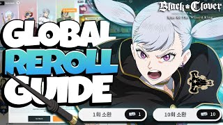 BLACK CLOVER MOBILE GLOBAL REROLL GUIDE. STEP-BY-STEP PROCESS, SUMMONS, ACCOUNT LINKAGE & DELETION