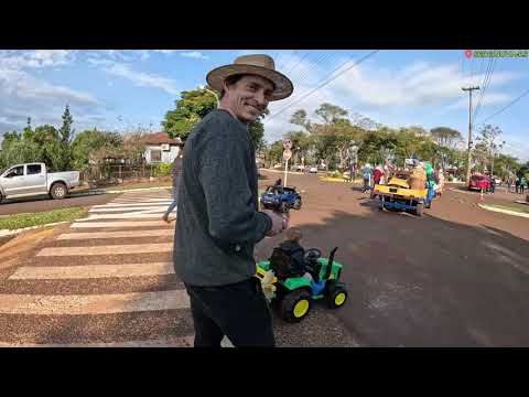 Desfile do Colono e Motorista,em Sede Nova-RS