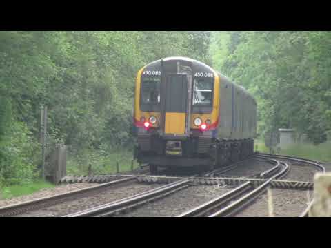 South Western Railway Trains at Woking, Alton and Bentley | 01/07/2021
