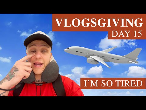 EU VIVO EM UM AEROPORTO - vlogsgiving dia 15