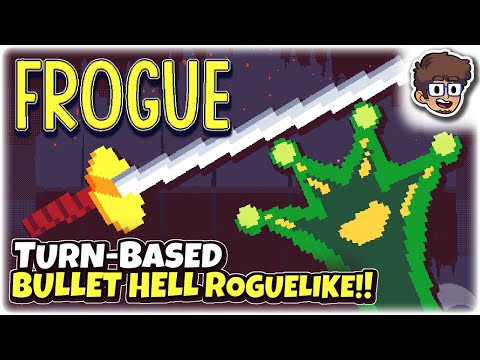 TURN-BASED BULLET HELL ROGUELIKE!! | Let's Try FROGUE