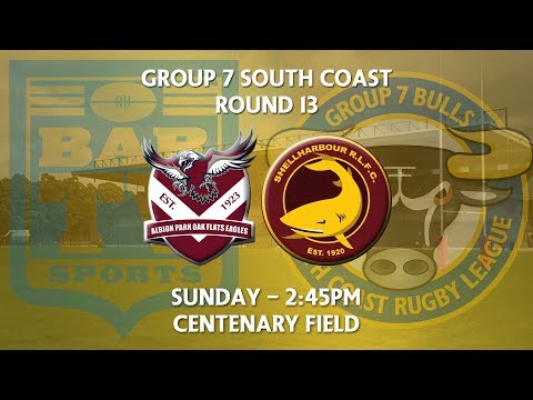 2018 Group 7 RL 1st Grade Round 13 - Albion Park-Oak Flats Eagles v Shellharbour Sharks