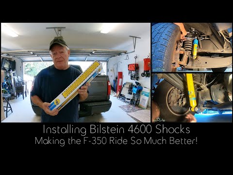 Installing Bilstein 4600 Shocks - A Much Improved F 350 Ride