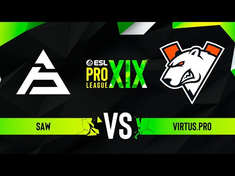 sAw vs. Virtus.pro - Map 1 [Overpass] - ESL Pro League Season 19 - Group A