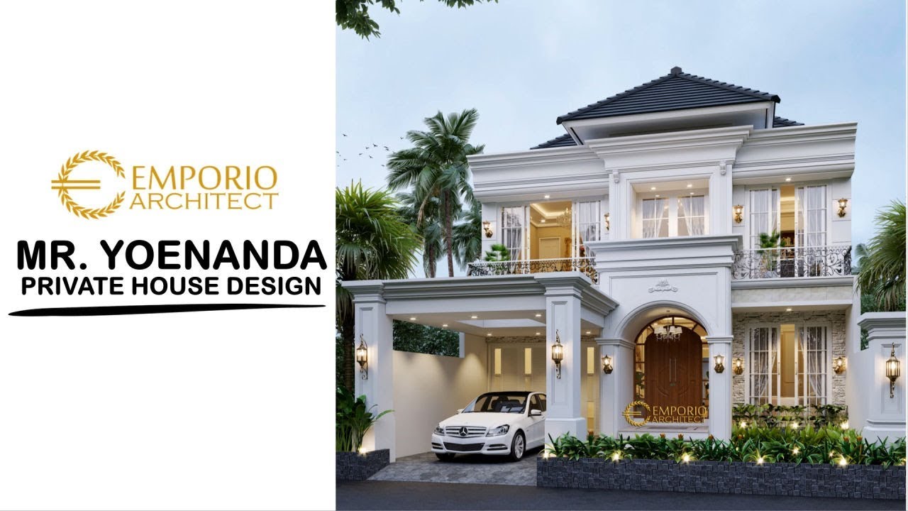Video 3D Mr. Yoenanda Mediterranean House 2 Floors Design - Aceh