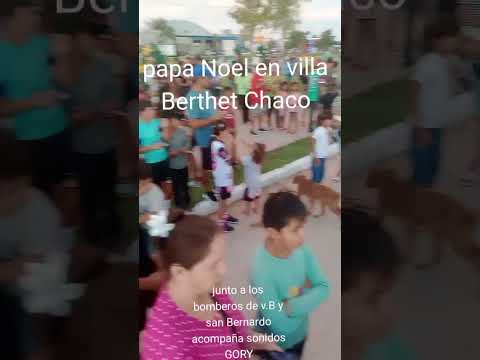 Papá Noel en villa Berthet chaco