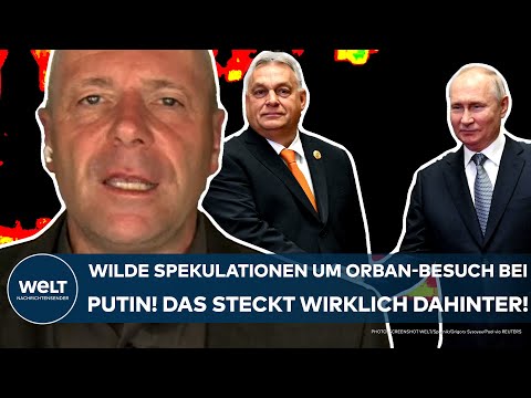 UKRAINE-KRIEG: Wilde Spekulationen um Besuch von Orban bei Putin! Das steckt wirklich dahinter