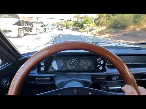 1972 BMW 2000 Touring tii, Freeway video #1