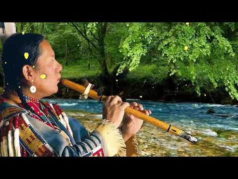 Native American Flute Music & Rain   Relaxing Music, Meditation Music, Deep Sleep Music,