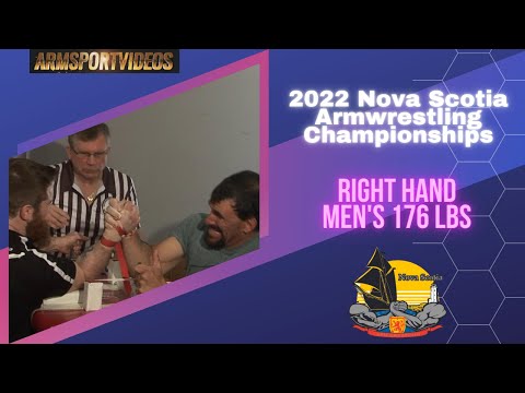 Men's Right Hand 176 lbs - 2022 NS Provincial Championships