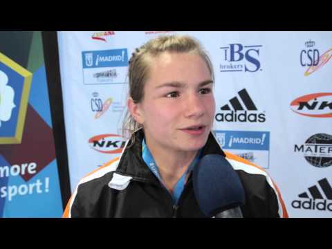 EJU female player of the day - Sanne Verhagen