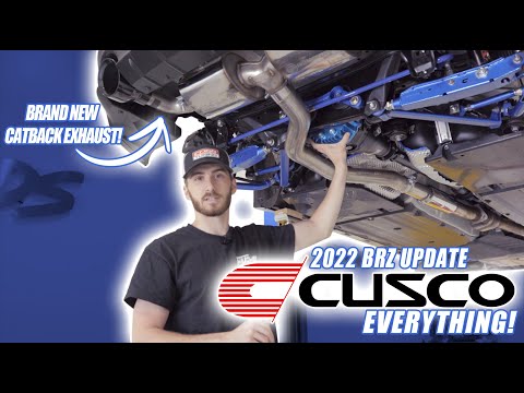 2022 BRZ Update! Cusco Suspension Upgrades + New AWE Tuning Catback Exhausts | Subimods