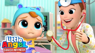 Download lagu Periksa Kesehatan Ke Dokter Yuk!👩‍⚕️Kartun Anak | Little Angel Bahasa Indonesia mp3
