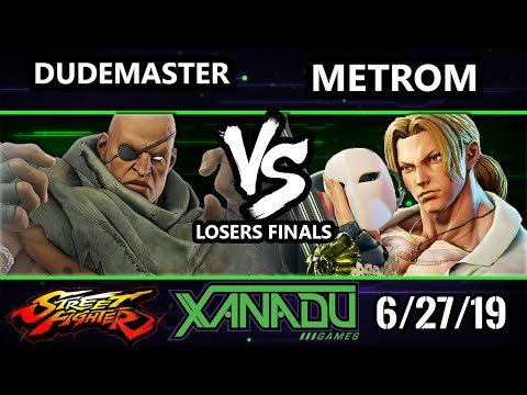 F@X 310 SFV - MetroM (Vega) Vs. Dudemaster Supreme (Sagat) - Street Fighter V Losers Finals