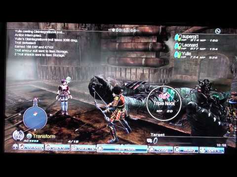 White Knight Chronicles 2 - 150,000GR in 11min (Arena 2) - PS3