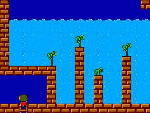 Alex Kidd in Miracle World (SMS) - Stage 16: Janken's Castle