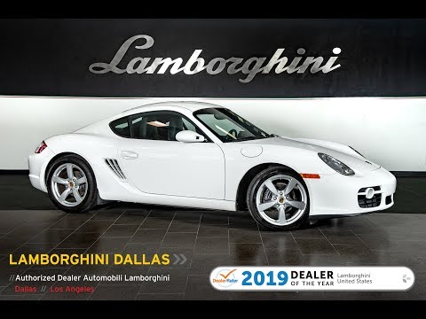 2008 Porsche Cayman Carrara White LT1236