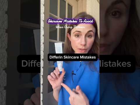Why Differin Isn't Working: Top Mistakes You're Making #dermatologist