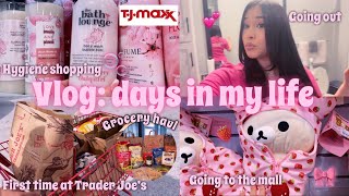 A very productive day in my life ♡: first time at Trader Joe’s, movies, shopping, & girl things