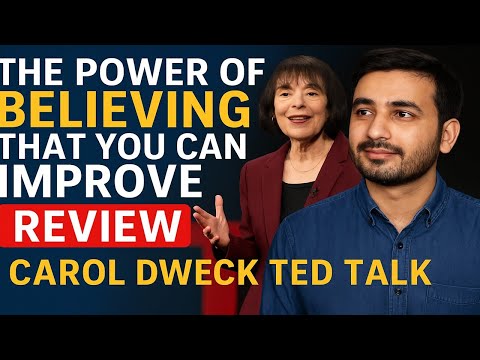 The Power of Believing That You Can Improve" by Carol Dweck.