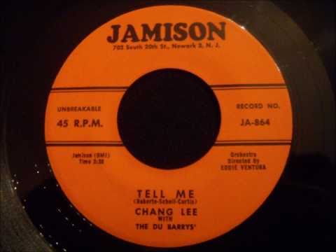 Chang Lee and The Dubarrys - Tell Me - Extremely Rare Newark Doo Wop Feat. Joe Pesci