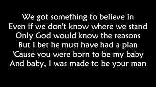 Bon Jovi - Born to be my baby LYRICS ||Ohnonie (HQ)