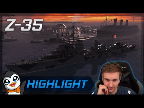 World of Warships - Die "beste" von 10 Runden... irgendwie unbefriedigend - Z-35 [Stream Highlight]