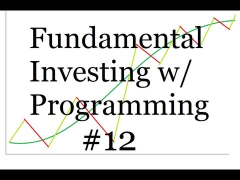 Organizing Earnings Data Programming and Fundamental Investing Part 12