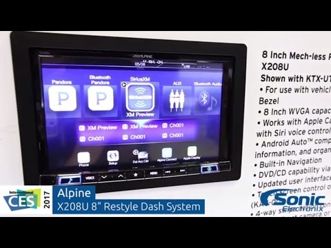 Alpine X208U-video