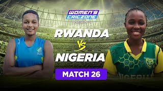 🔴 LIVE: Rwanda V Nigeria - Match 26 | Kwibuka T20 Tournament 2022