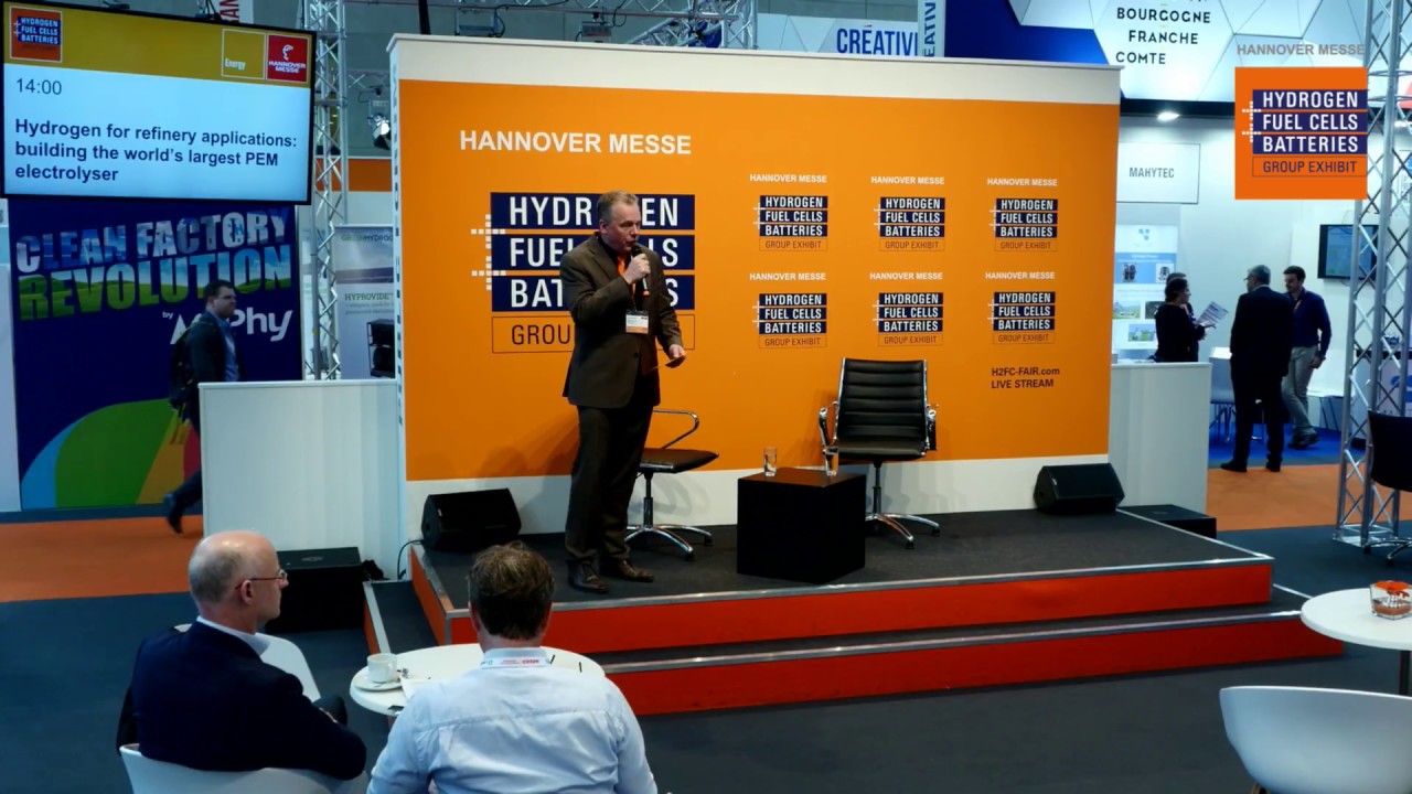 Hydrogen for refinery applications: building the world’s largest PEM electrolyser