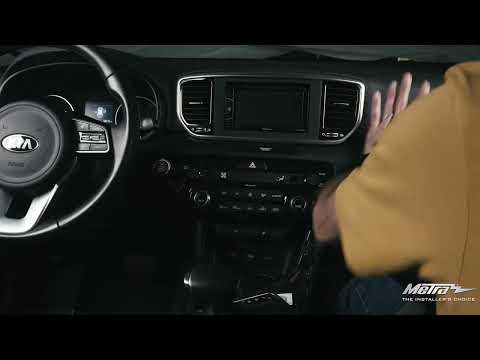 Dash Kit Installation - Fits 2020-2022 Kit Sportage (95-7298B/95-7299B)