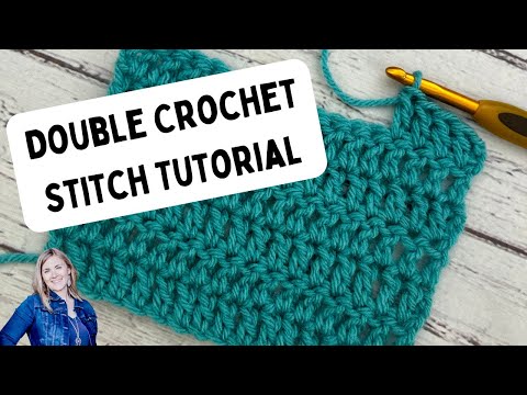 How to Double Crochet | HOW TO CROCHET | Slow Instructions