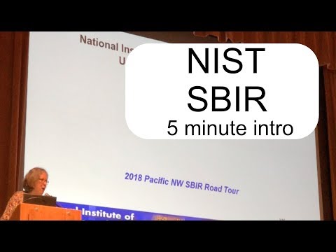 NIST SBIR Startup Grants