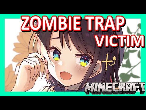 Ultimate Zombie Trap - Subaru's Shocking Minecraft Disaster! Watch Now!