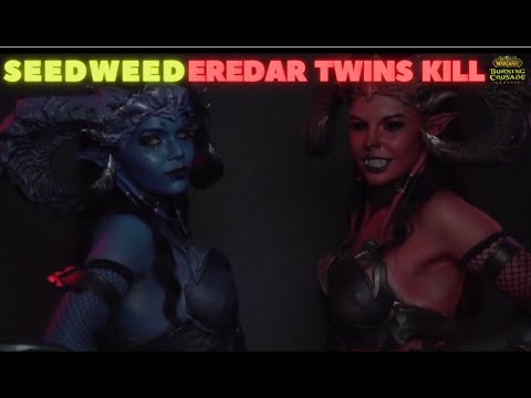 Eredar Twins Kill  Warlock Pov - Sunwell Plateau - TBC- Classic WoW.